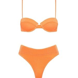 TRIANGL DYLLA - APRICOT SPARKLE SET